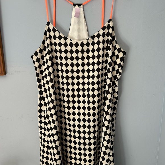 Francesca's Collections Dresses & Skirts - Checkerboard black & white mini dress